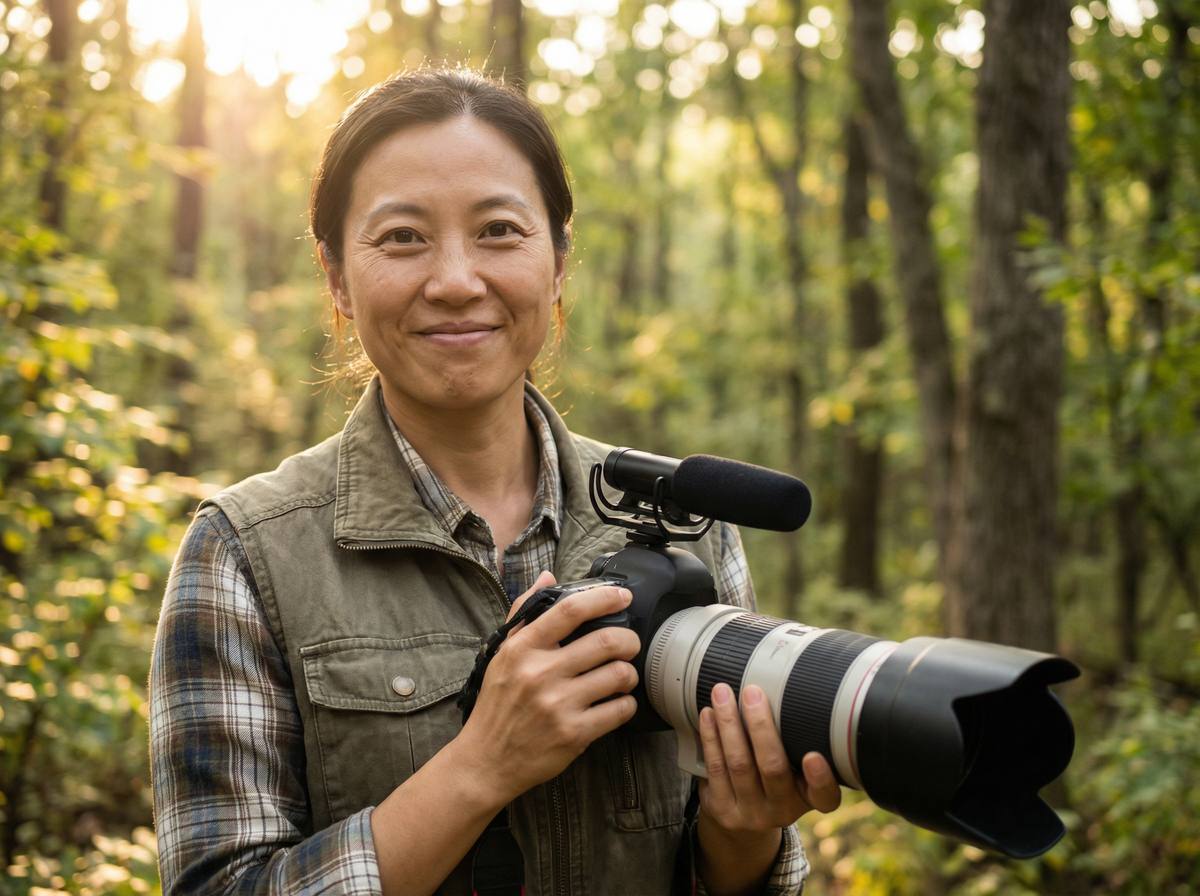 老司机首席摄影师张晓雯 - 野生动物微距摄影专家